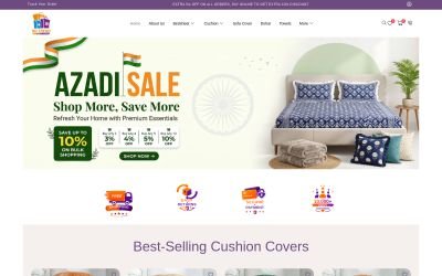 RD Trend home furnishing online store homepage